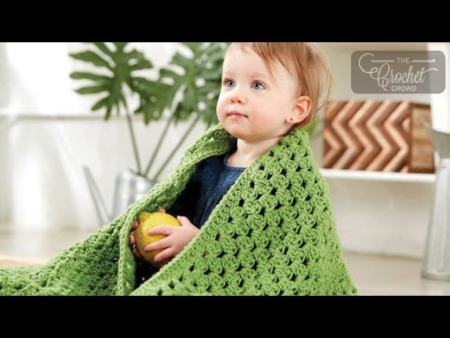 Easy Peasy Crochet Baby Blanket Tutorial