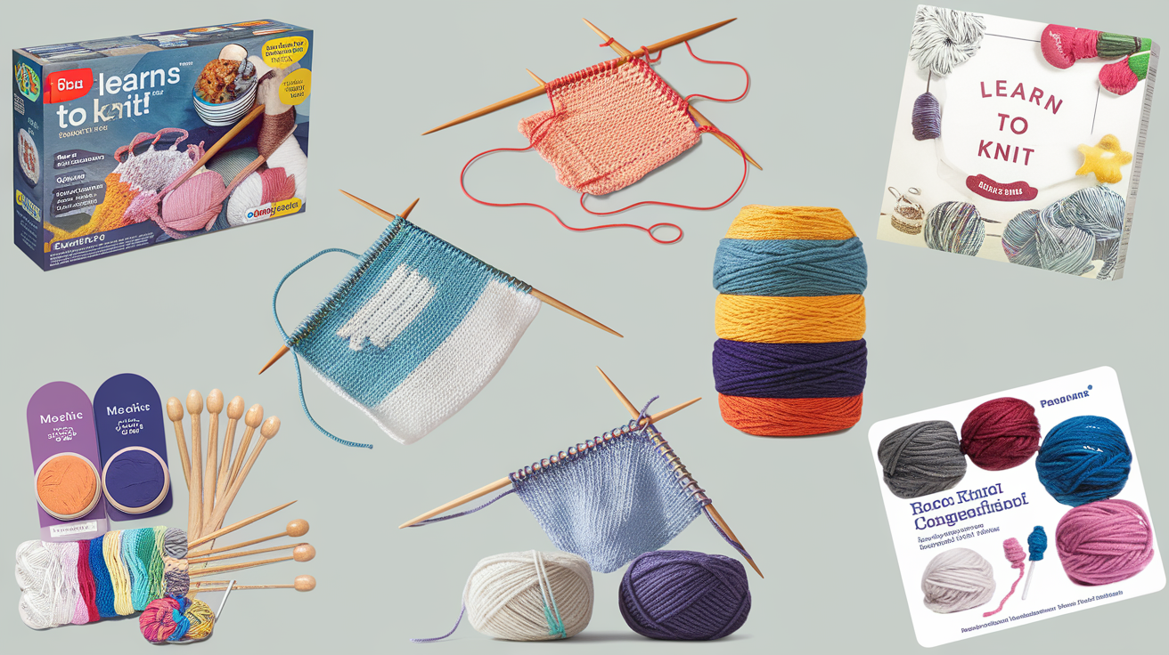 Learn to Knit Kits