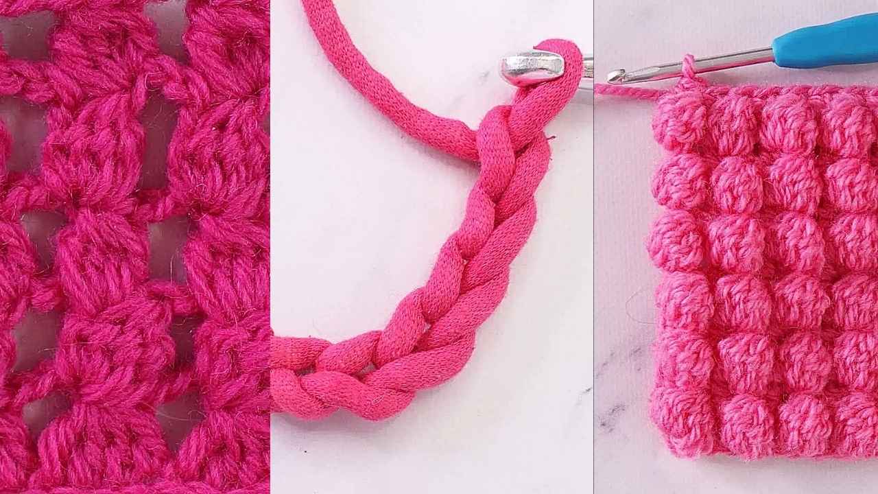 Crochet stitches