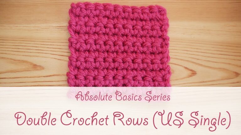 Guide to Double Crochet