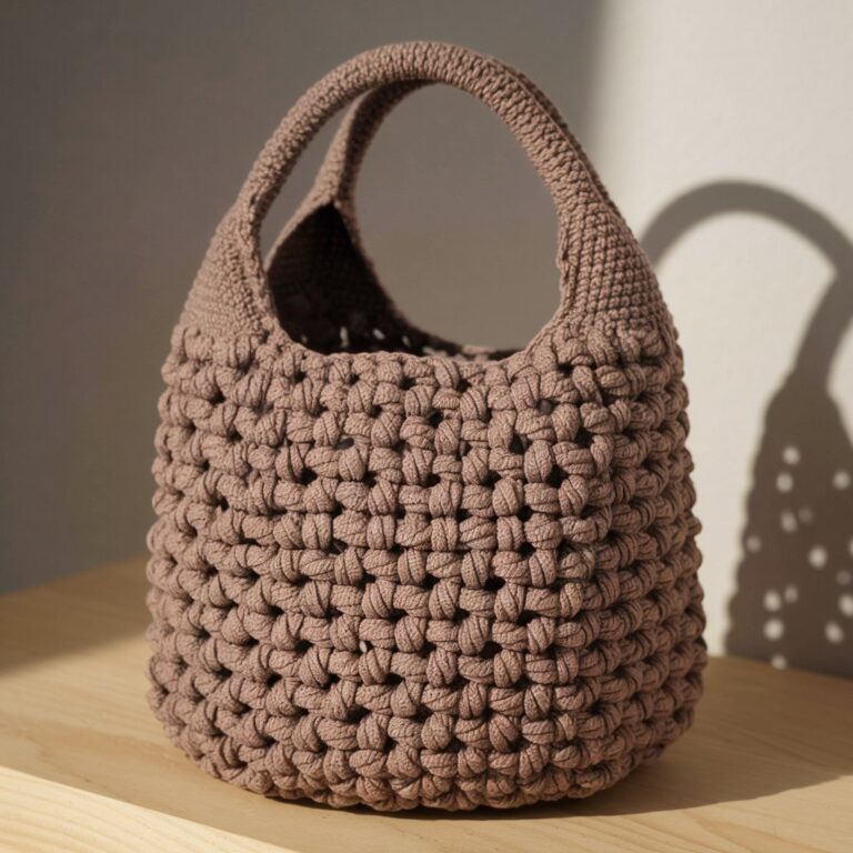 Crocheted Shoulder Bag