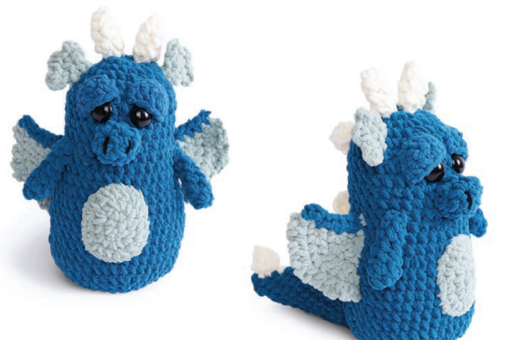 Free Pattern: Donald the Dragon Amigurumi Crochet Guide