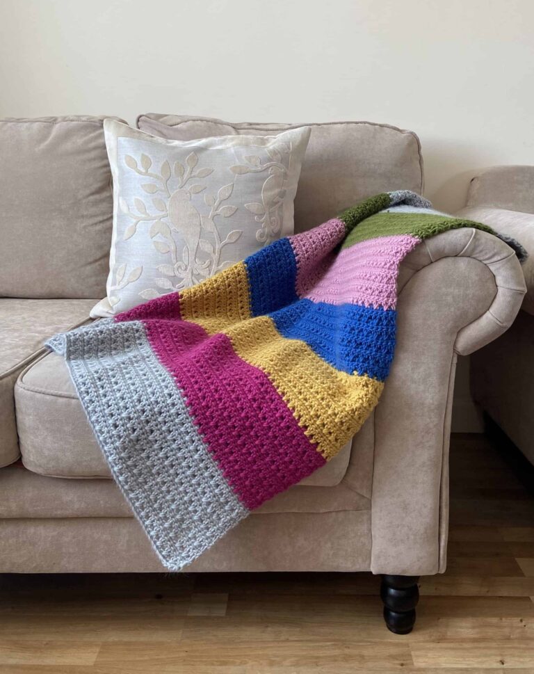 Cozy Cottage Blanket Crochet Pattern