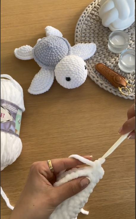 Crochet a Large Turtle