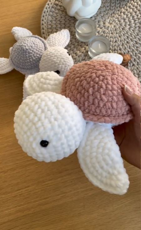 Crochet a Large Turtle