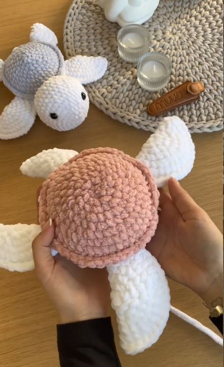 Crochet a Large Turtle