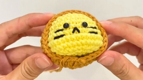 Crochet a Cute Capybara Cat Keychain – A Beginner-Friendly Tutorial!