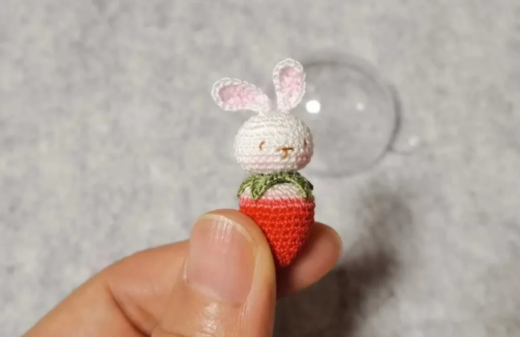 Crochet Strawberry Bunny Amigurumi: A Sweet Project for Your Hook