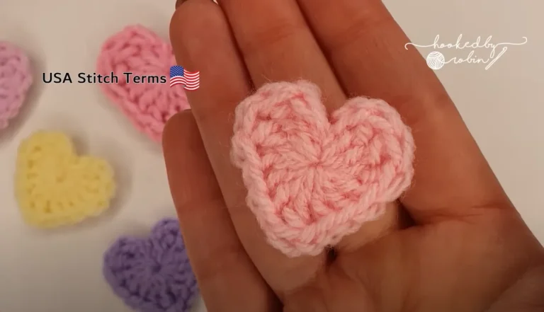 How To Crochet A Heart: The Easy Way