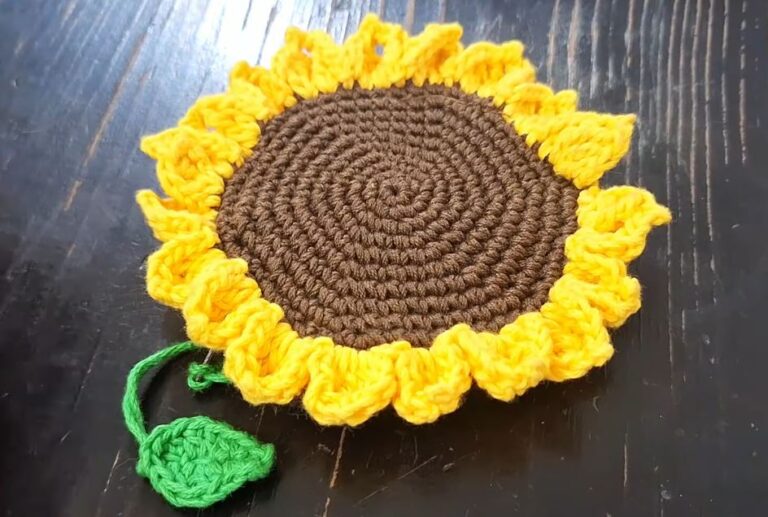 How to Crochet a Sunflower Purse – Step-by-Step Guide