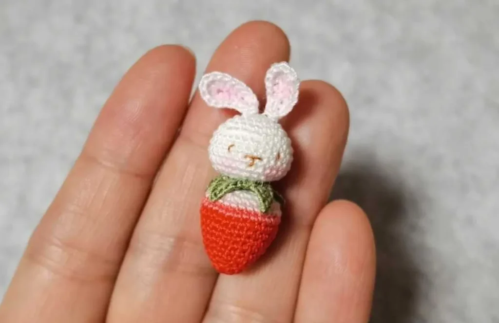 Crochet Strawberry Bunny Amigurumi: A Sweet Project for Your Hook