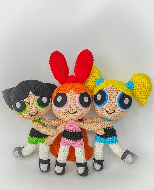 DIY Powerpuff Girls Crochet Pattern