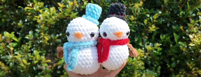 Crochet Snowman Amigurumi Pattern