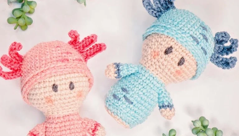 Adorable Axolotl Amigurumi – A Fun & Easy Crochet Pattern!