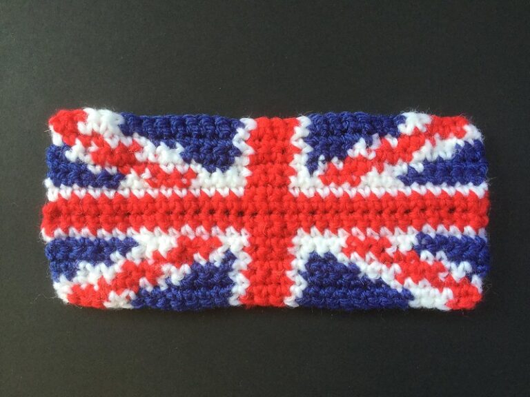 Union Jack Crochet Pattern – Step-by-Step Flag Design Tutorial