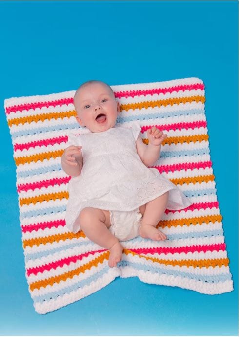 How to Crochet a Squishy Blanket for Kids