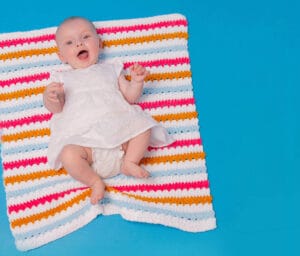 How to Crochet a Squishy Blanket for Kids