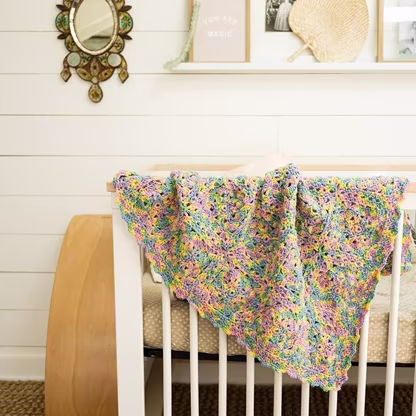 A Modern Twist on a Classic: The Granny Square Baby Afghan Free Pattern