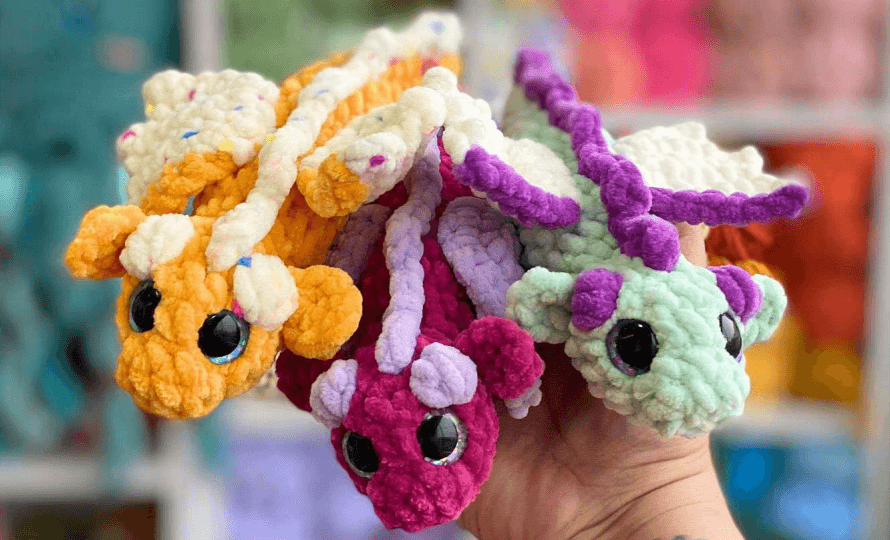 Spark the Mini Dragon: Free Beginner-Friendly Crochet Pattern 2025