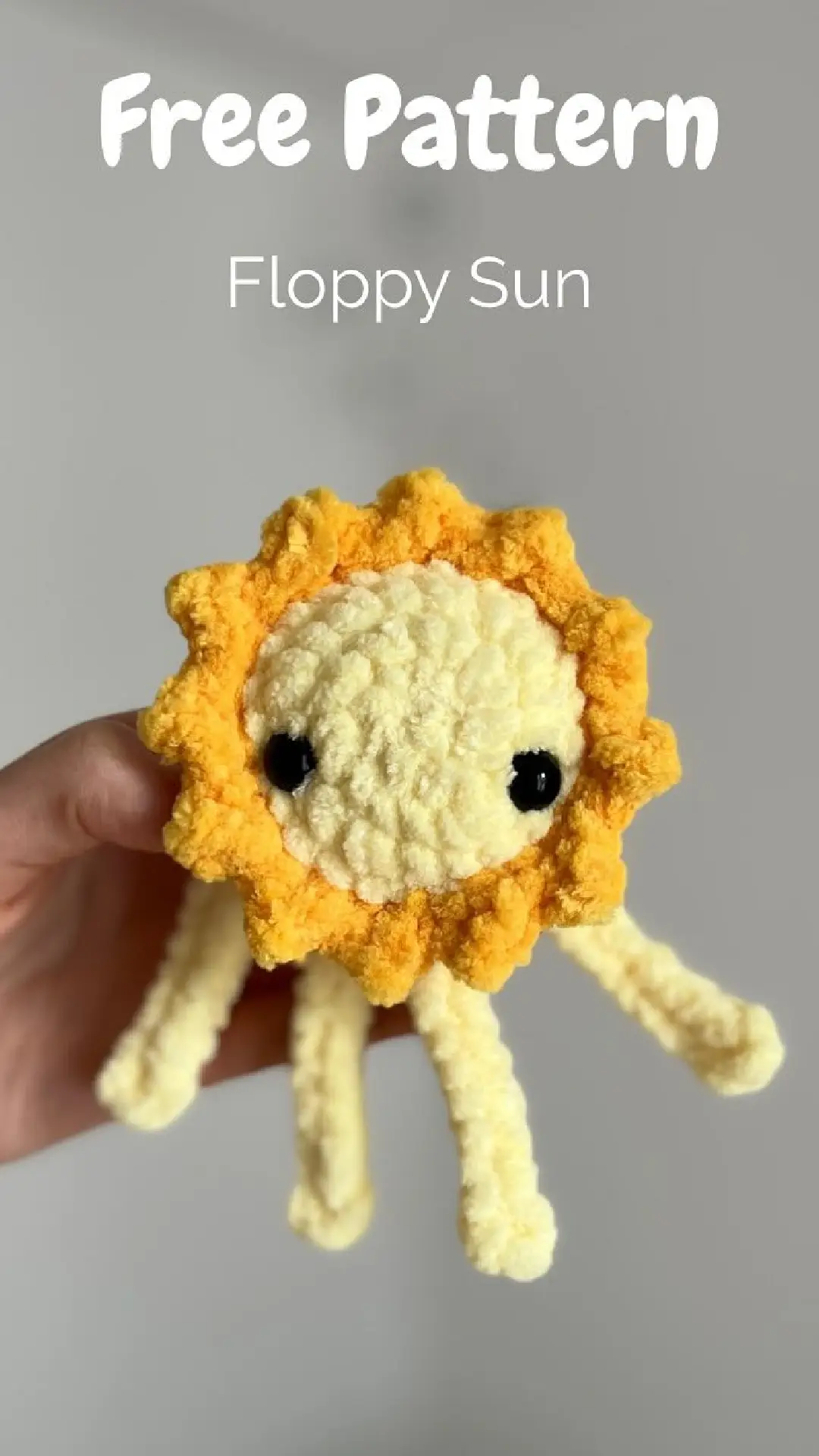 Crochet Your Own Floppy Sun: A Free Amigurumi Pattern to Brighten Your Day!