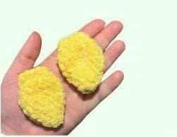 Adorable Chubby Duck with Bear Hat