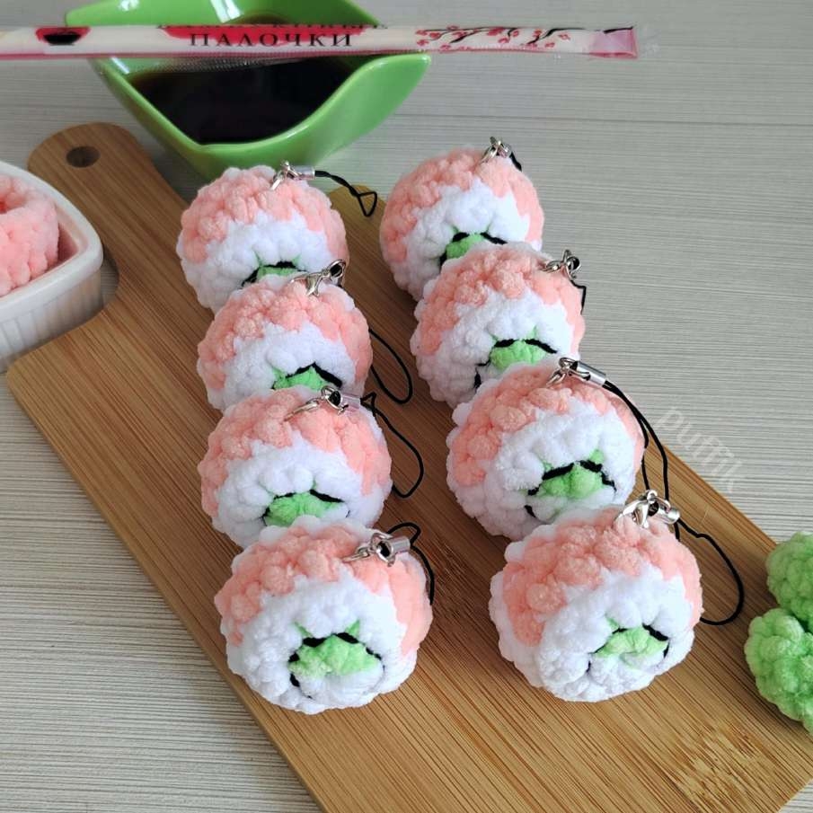 DIY Plush Philadelphia Roll: Free Crochet Pattern!