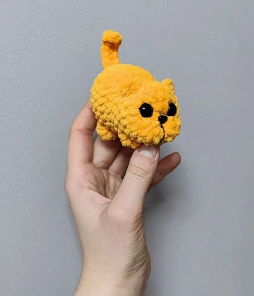 Free Plush Kitten Crochet Pattern