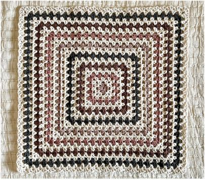 Cozy Granny V Stitch Cat Blanket: Easy Crochet Pattern.