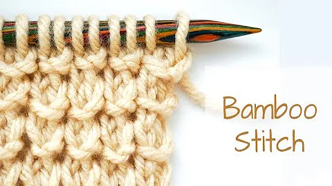 Stunning Texture, Simple Steps: Your Ultimate Bamboo Stitch Knitting Tutorial