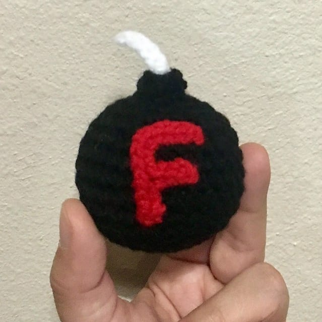 f bomb crochet pattern