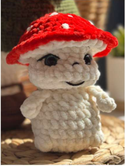 Free Crochet Mini Mushroom Master Class!