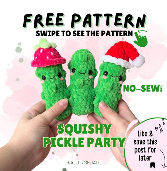 30 best free crochet patterns (Low or no Sew Patterns)