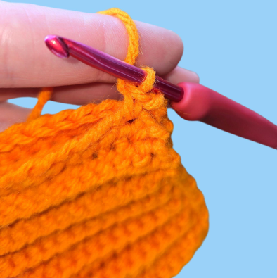 Pumpkin end cinched close