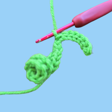 Pumpkin bunting displayed