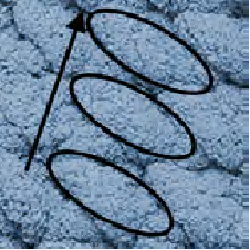 Crochet Basket Base in Progress