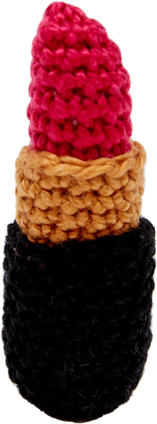 Barbiecore Lipstick Amigurumi: Crochet Glam!