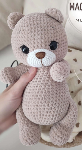 Free Dudi Bear Amigurumi Crochet Pattern!