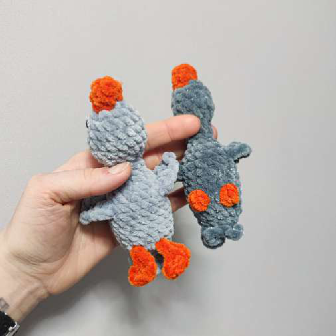 Crochet Goosie Size 2 - finished project