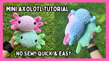 OMG, So Cute! Your Axolotl Crochet Pattern Has Arrived