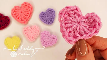 Sweet & Simple: The ONLY Crochet Heart Pattern You’ll Ever Need!