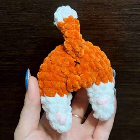 Crochet Tail instructions visual