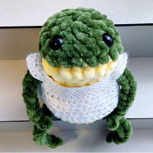 Crochet Frog Paws Initial Steps