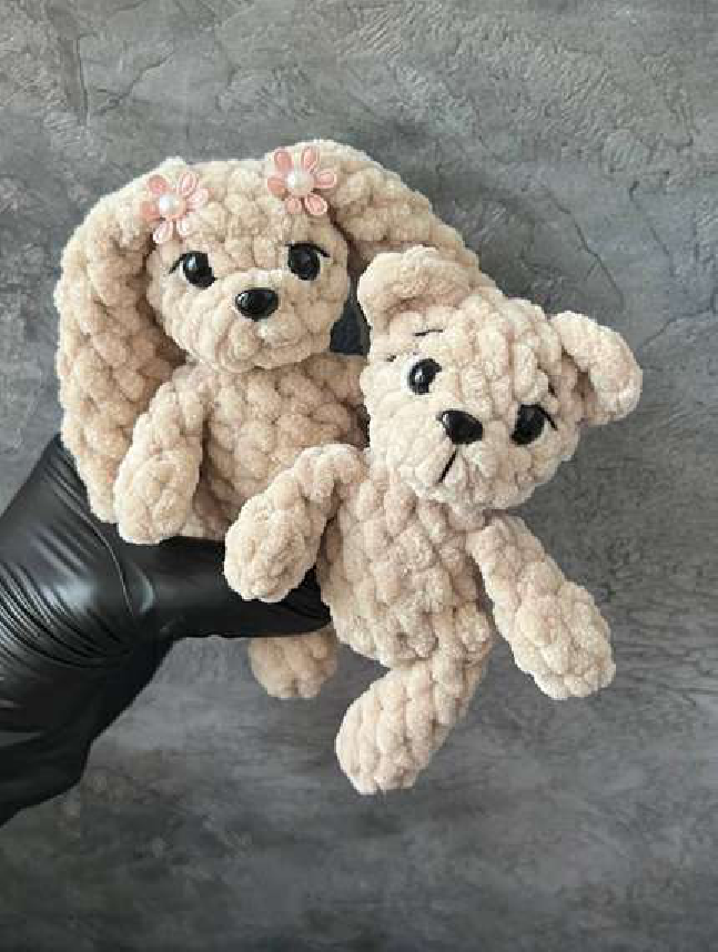 Crochet Adorable Teddy Bear & Bunny Sonya