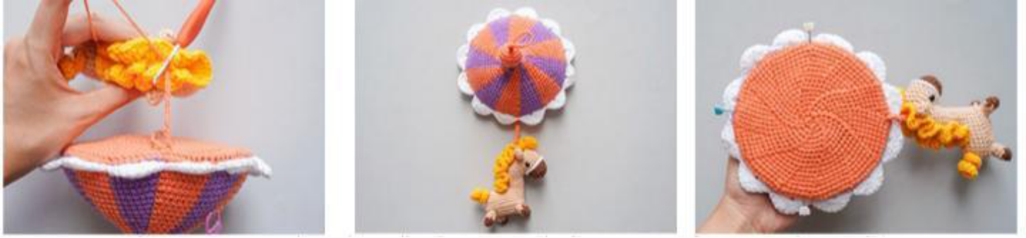 Horse Attached to Chain