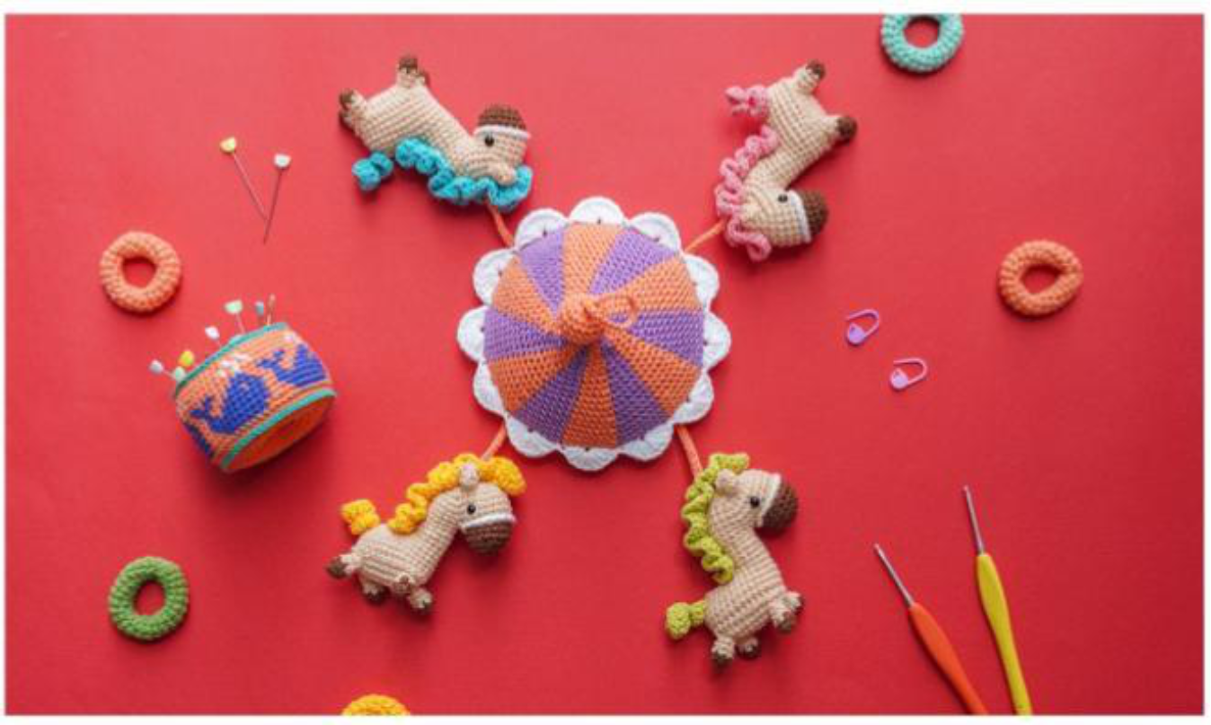 Crochet Hooks and Yarn