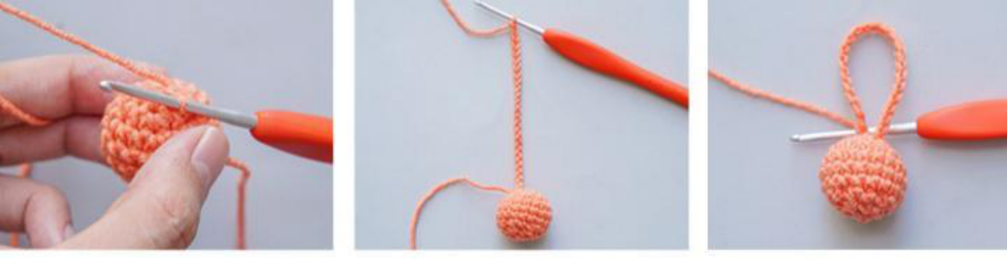 Crocheted Ball for Dome Top