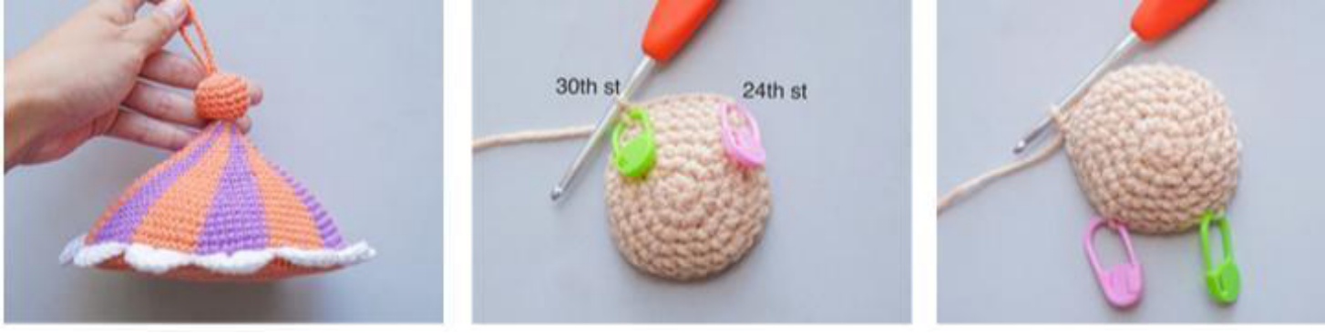 Marking Stitches on Horse Head