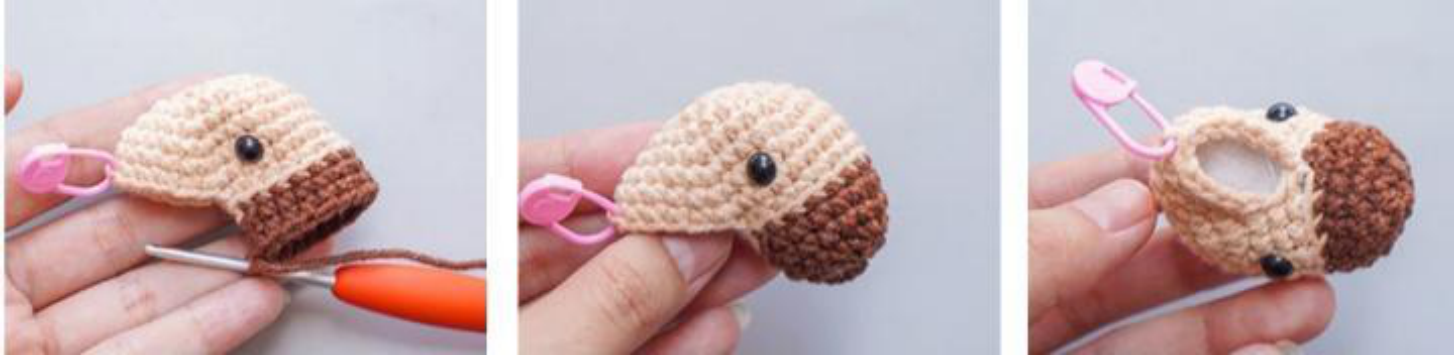 Eyes Inserted in Horse Head