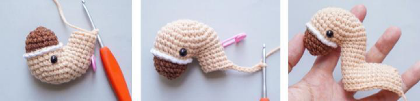 Crocheting Horse Body