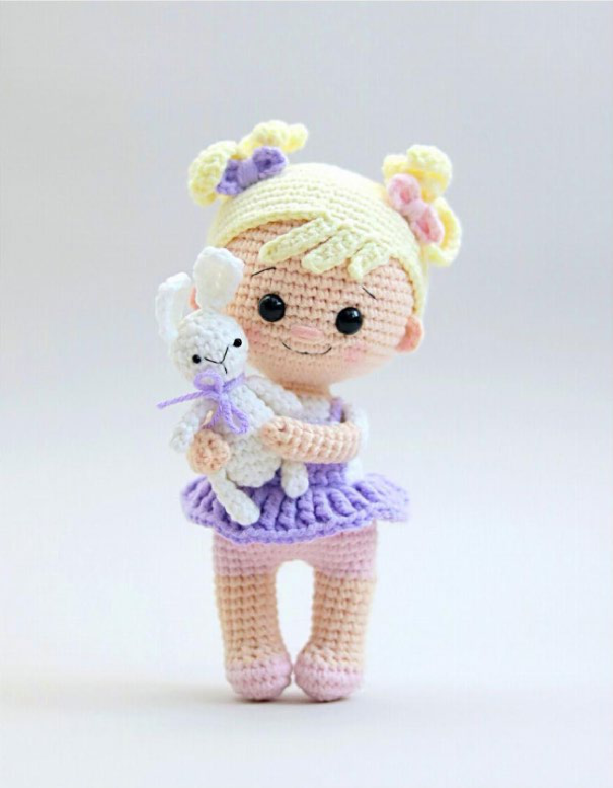 Adorable Crochet Bonnie Doll & Bunny Pattern
